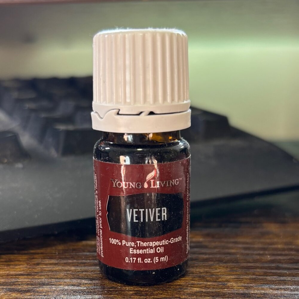 Young Living Vetiver Essential Oil - Sealed/New
